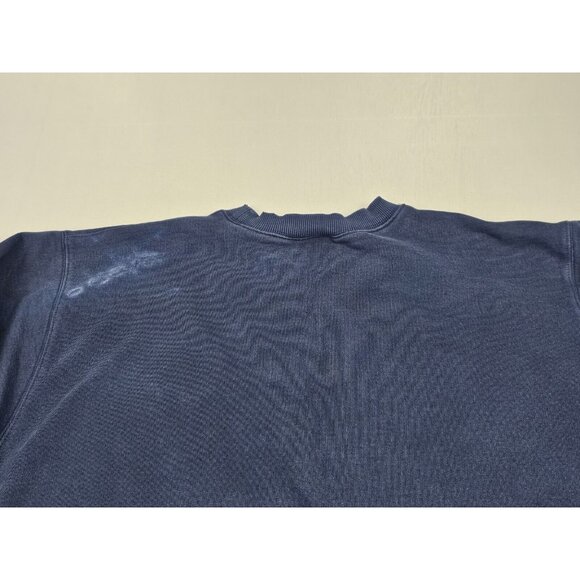 Hard Rock Cafe Las Vegas Sweatshirt Mens Lrg. Blue/Navy& White Raised Lettering - Picture 8 of 8